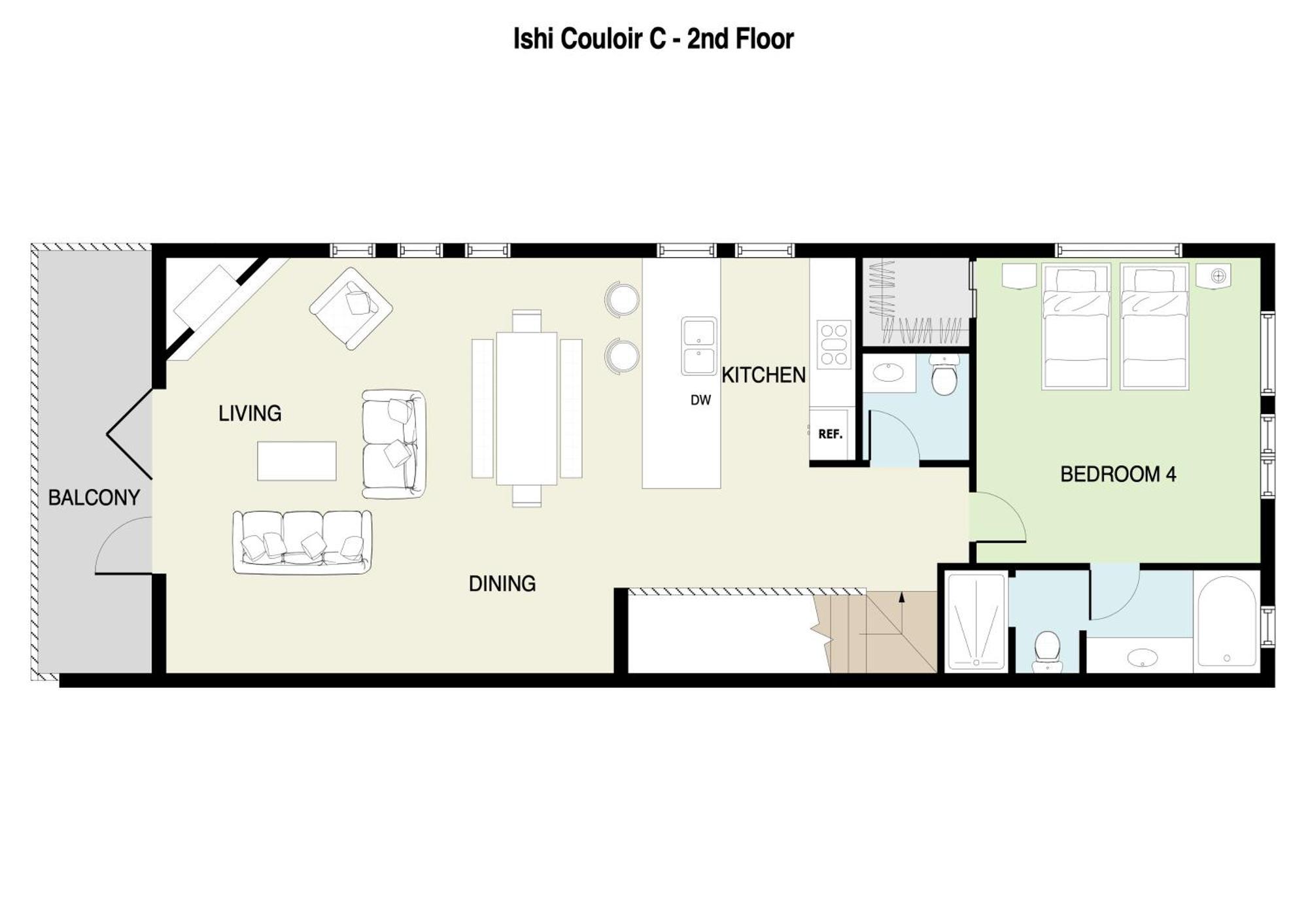 Ishi Couloir Villa Kutchan Værelse billede